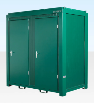 cabina sanitaria doble 1+1