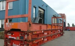 Contenedor flat rack 40 pies usado